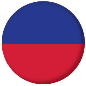 Haiti Country Flag 25mm Pin Button Badge