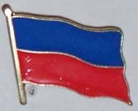 Haiti Country Flag Enamel Pin Badge