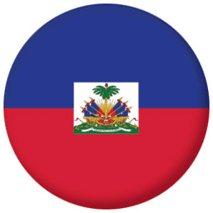 Haiti State Country Flag 25mm Pin Button Badge