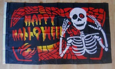 Halloween Bones Large Flag - 5' x 3'.