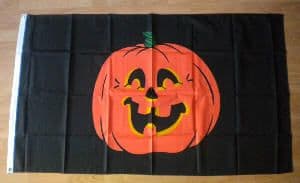 Halloween Pumpkin Large Flag - 5' x 3'.