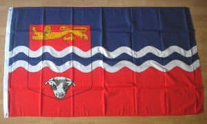 Herefordshire Old Large County Flag - 5' x 3'.