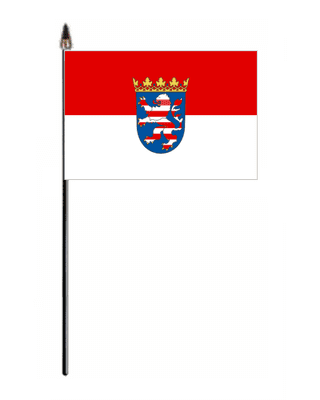 Hesse Hand Flag - Small.