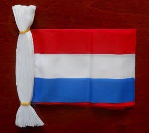 Netherlands Bunting, rectangular, 6 metre.