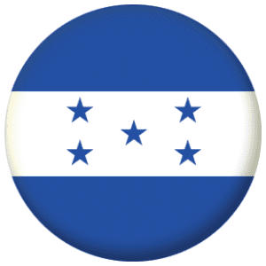 Honduras Country Flag 25mm Pin Button Badge
