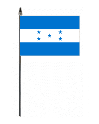 Honduras Country Hand Flag - Small.