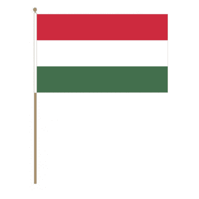 Hungary Country Hand Flag - Large.