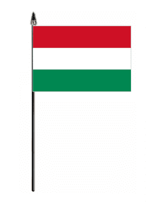 Hungary Country Hand Flag - Small.