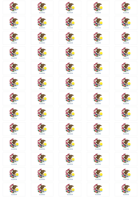 Illinois Flag Stickers - 65 per sheet