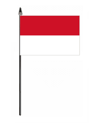 Indonesia Country Hand Flag - Small.