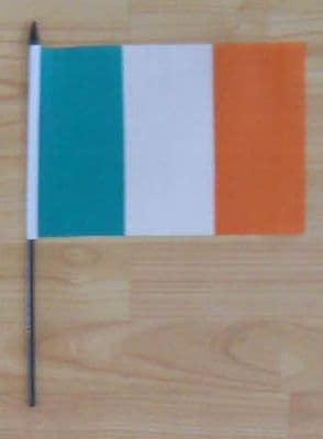 Ireland Country Hand Flag - Medium.