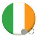 Ireland Keyrings - 25mm