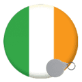 Ireland Keyrings - 58mm