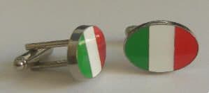 Italy Country Flag Cufflinks