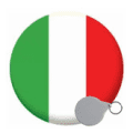 Italy Keyrings - 58mm
