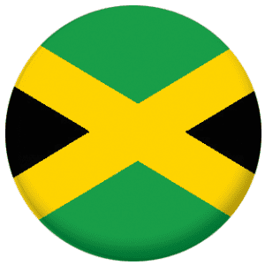 Jamaica Country Flag 58mm Mirror