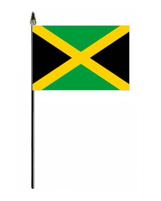 Jamaica Country Hand Flag - Small.