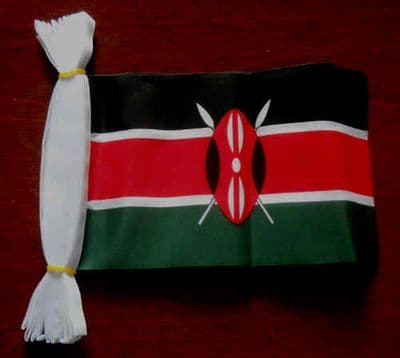Kenya Bunting, rectangular, 9 metre.