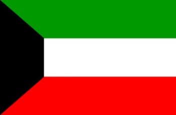 Kuwait Large Country Flag - 3' x 2'.