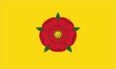 Lancashire Boat / Courtesy Flag.