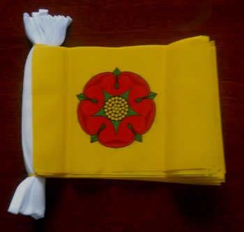 Lancashire Bunting, rectangular, 9 metre.