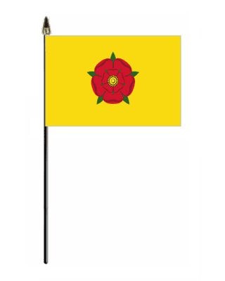 Lancashire Hand Flag - Small.