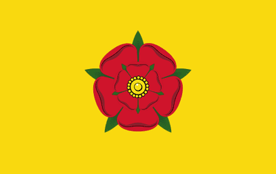 Lancashire Large County Flag - 3' x 2'.