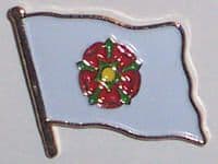 Lancashire pre-2008 County Flag Enamel Pin Badge