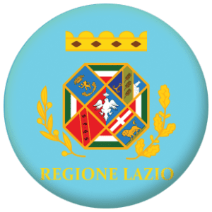 Lazio Flag 58mm Button Badge