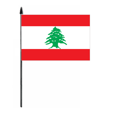 Lebanon Country Hand Flag - Medium.
