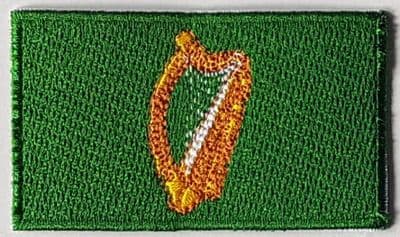 Leinster Embroidered Flag Patch, style 04