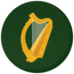 Leinster Province Flag 58mm Button Badge