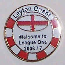 Leyton Orient Football Club Enamel Pin Badge 01