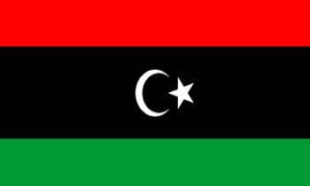 Libya Boat / Courtesy Country Flag.