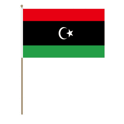 Libya Country Hand Flag - Large.