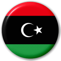 Libya Country Flag 25mm Pin Button Badge.