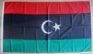 Libya Large Country Flag - 5' x 3'.