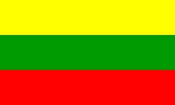 Lithuania Large Country Flag - 3' x 2'.