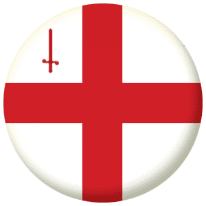 London Town / City Flag 25mm Flat Back