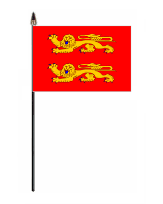 Lower Normandy Hand Flag - Small.