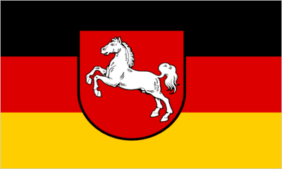 Lower Saxony Large State Flag 5' x 3'