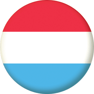Luxembourg Country Flag 25mm Pin Button Badge