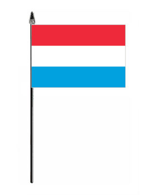 Luxembourg Country Hand Flag - Small.