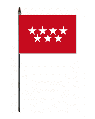 Madrid Hand Flag - Small.
