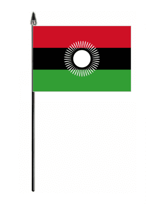 Malawi 2010-2010 Country Hand Flag - Small.