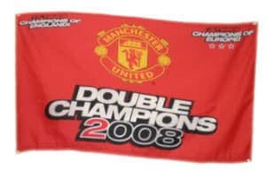 Manchester Utd Football Club Large Flag style 5 - 5' x 3'.