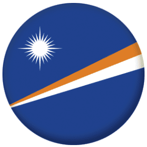 Marshall Islands Country Flag 25mm Pin Button Badge