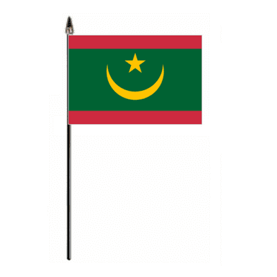 Mauritania  Country Hand Flag - Small