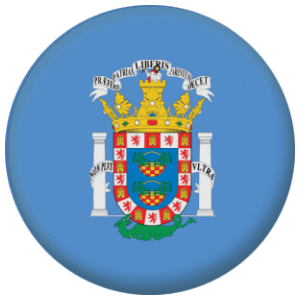 Melilla Flag 58mm Fridge Magnet.