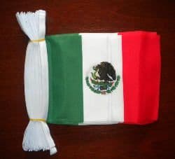 Mexico Bunting, rectangular, 9 metre.